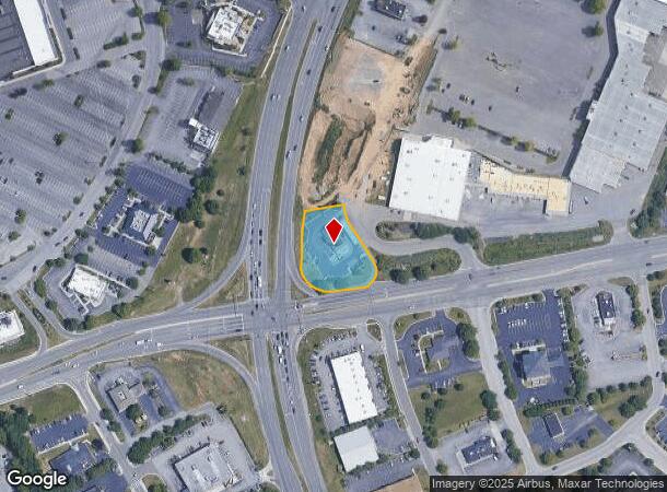  2500 Market St, Christiansburg, VA Parcel Map