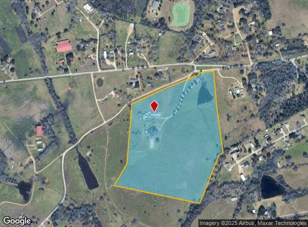  2575 Old Mill Creek Rd, Brenham, TX Parcel Map