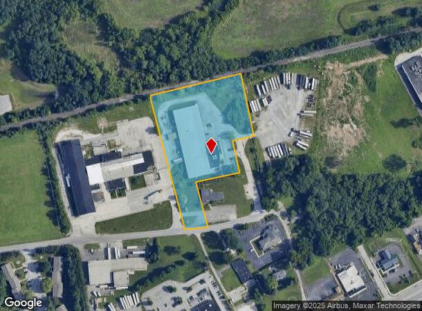  3495 Industrial Hwy, York, PA Parcel Map
