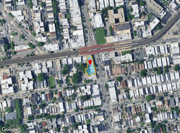  1267 Castle Hill Ave, Bronx, NY Parcel Map