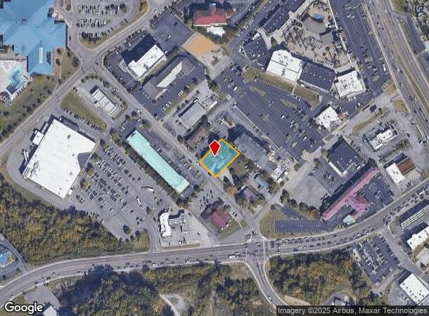  2535 Mcgill St, Pigeon Forge, TN Parcel Map