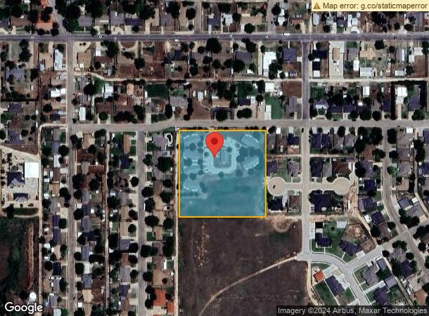  608 W 8Th St, Idalou, TX Parcel Map