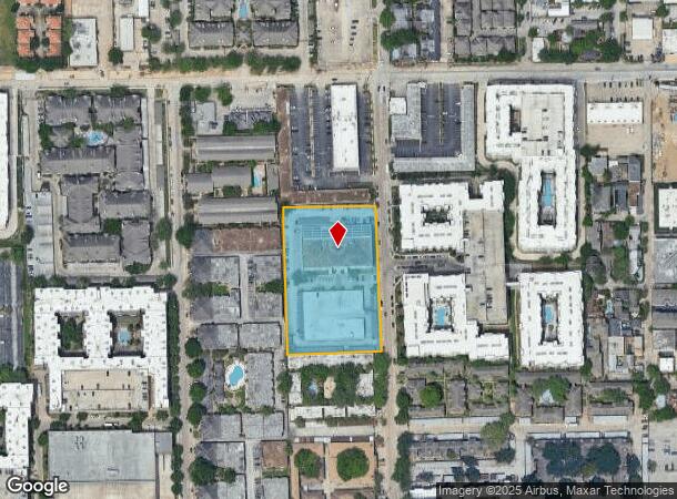 3100 Timmons Ln, Houston, TX Parcel Map