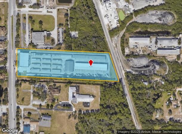 6005 N Wickham Rd, Melbourne, FL Parcel Map