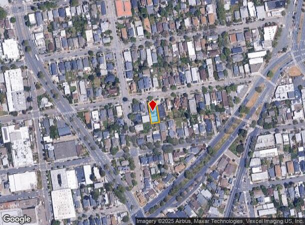 1610 62Nd St, Berkeley, CA Parcel Map
