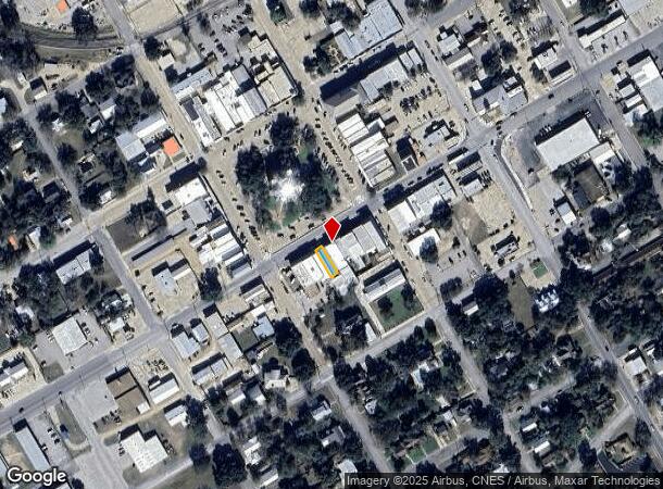 227 W Travis St, La Grange, TX Parcel Map