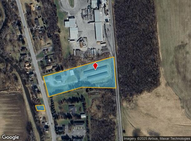  3311 Rochester Rd, Lakeville, NY Parcel Map
