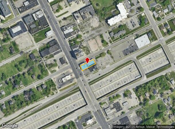  13544 Woodward Ave, Highland Park, MI Parcel Map