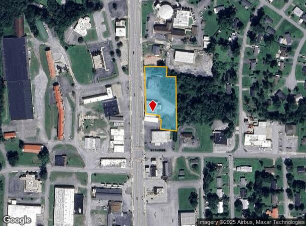 2707 Lafayette Rd, Fort Oglethorpe, GA Parcel Map