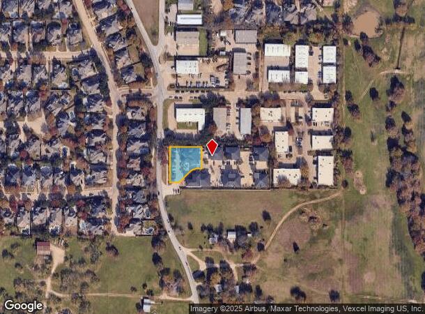 1363 Brumlow Ave, Southlake, TX Parcel Map