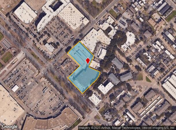 2420 N Haskell Ave, Dallas, TX Parcel Map