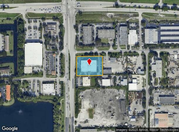 1100 S Powerline Rd, Deerfield Beach, FL Parcel Map