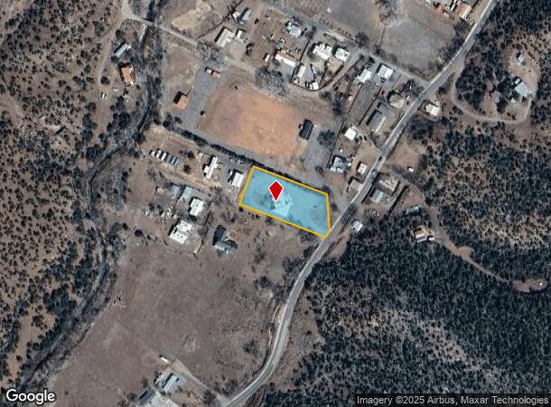 17117 4 Hwy, Jemez Springs, NM Parcel Map