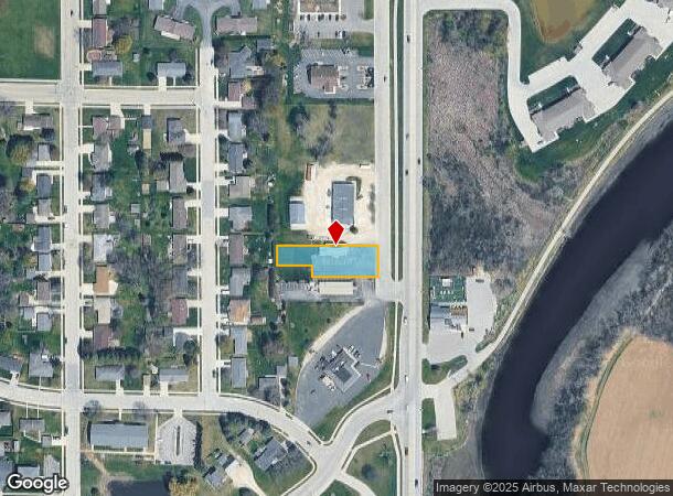 827 Service Rd, Kiel, WI Parcel Map