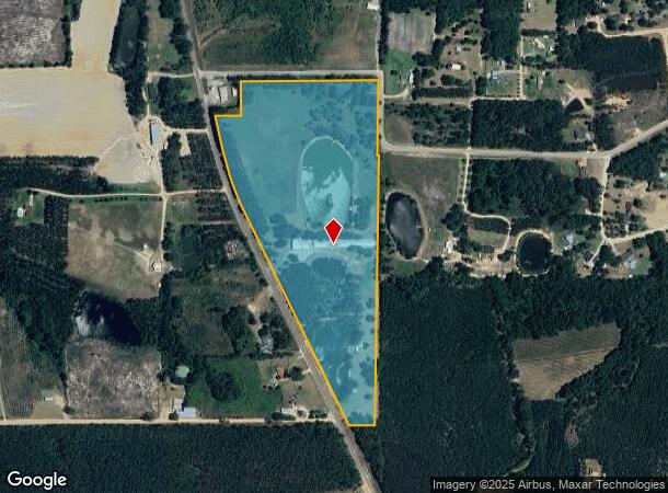 1 Laser Ln, Hazlehurst, GA Parcel Map