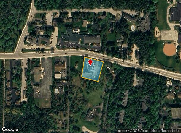  3993 Main St, Fish Creek, WI Parcel Map