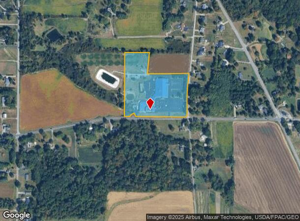  4750 W South Range Rd, Canfield, OH Parcel Map