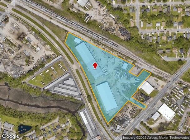  3325 Frederick Blvd, Portsmouth, VA Parcel Map