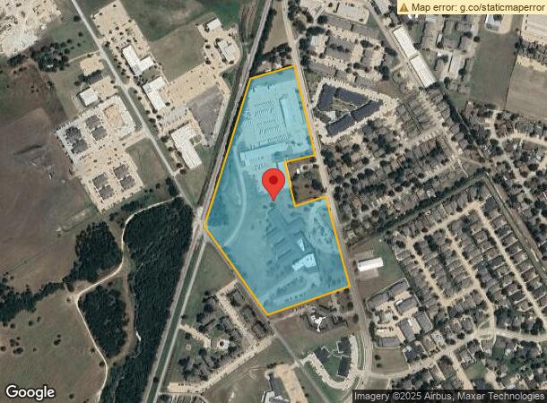  631 Solon Rd, Waxahachie, TX Parcel Map