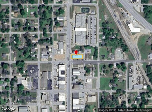  205 N Broadway, Coweta, OK Parcel Map