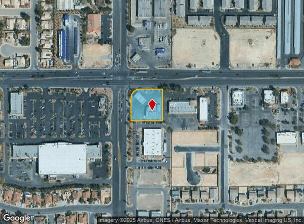  2841 W Craig Rd, North Las Vegas, NV Parcel Map