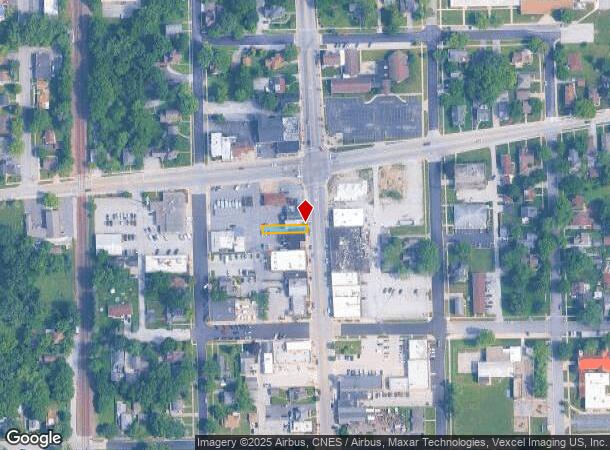  1362 Main St, Crete, IL Parcel Map