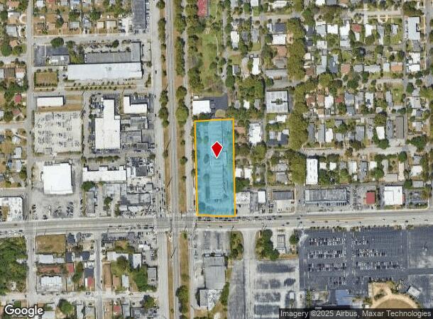 1617 S 21St Ave, Hollywood, FL Parcel Map
