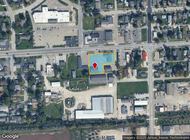  1111 W Main St, Greenfield, IN Parcel Map