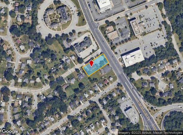 1206 York Rd, Lutherville Timonium, MD Parcel Map