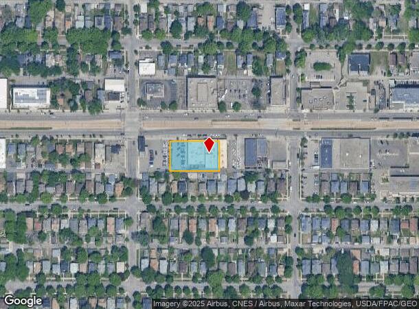  708 University Ave W, Saint Paul, MN Parcel Map