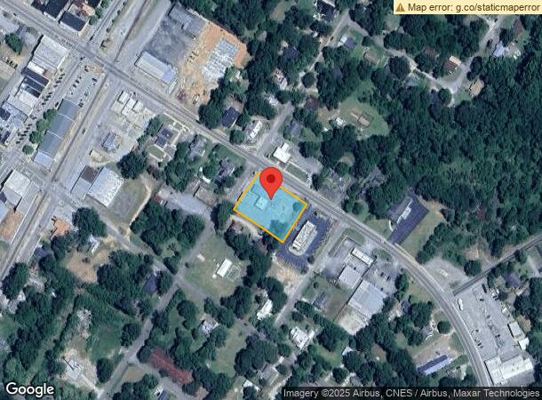  407 Addison St, Johnston, SC Parcel Map