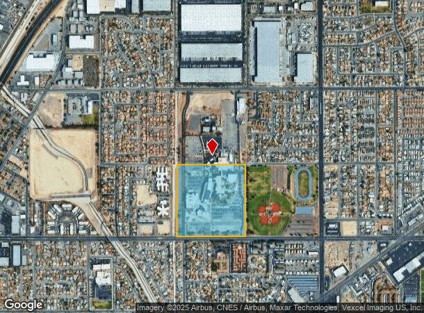  3200 E Cheyenne Ave, North Las Vegas, NV Parcel Map