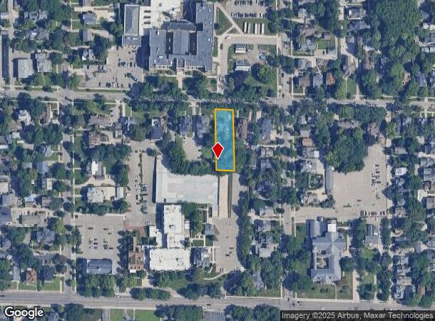 460 Fountain St Ne, Grand Rapids, MI Parcel Map