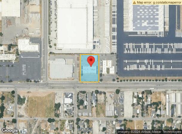  808 E Mill St, San Bernardino, CA Parcel Map