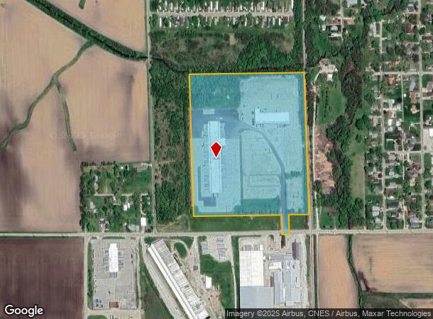  507 W Ross Ln, Danville, IL Parcel Map