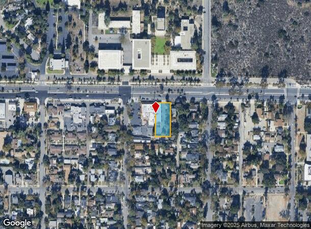 140 W Foothill Blvd, Claremont, CA Parcel Map