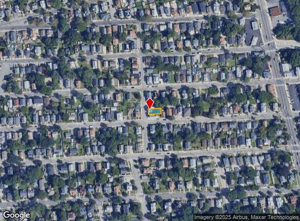 52 Dennis Ave, Cranston, RI Parcel Map