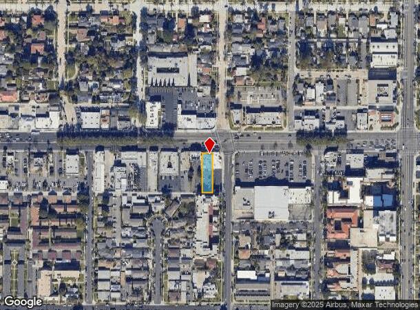 502 W 17Th St, Santa Ana, CA Parcel Map