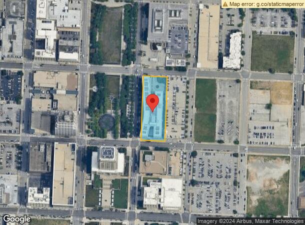  1001 Locust St, Kansas City, MO Parcel Map