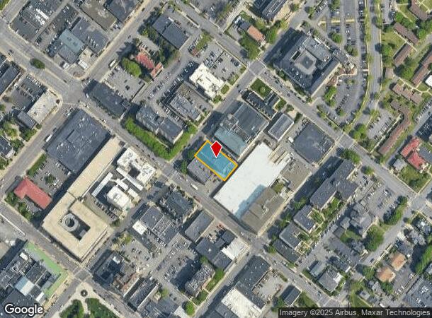  406 N Washington Ave, Scranton, PA Parcel Map
