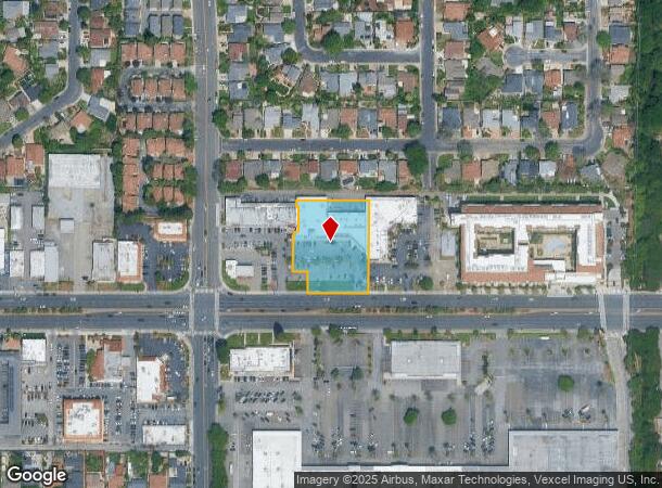 2765 El Camino Real, Santa Clara, CA Parcel Map