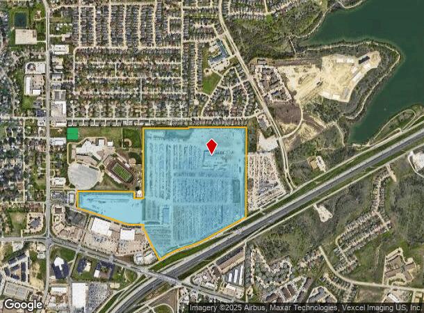  6050 Azle Ave, Fort Worth, TX Parcel Map