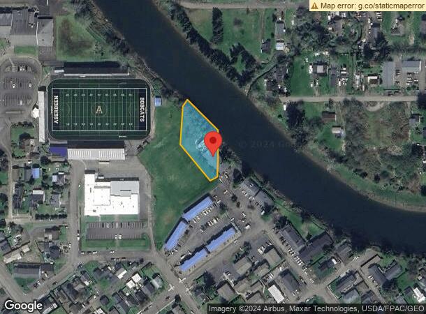  1210 Arthur St, Aberdeen, WA Parcel Map