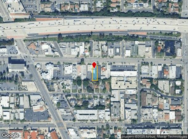 10730 Riverside Dr, North Hollywood, CA Parcel Map