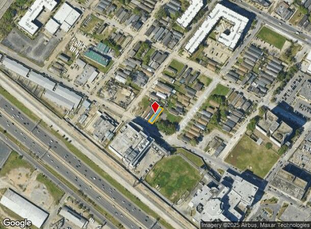  3019 Perdido St, New Orleans, LA Parcel Map