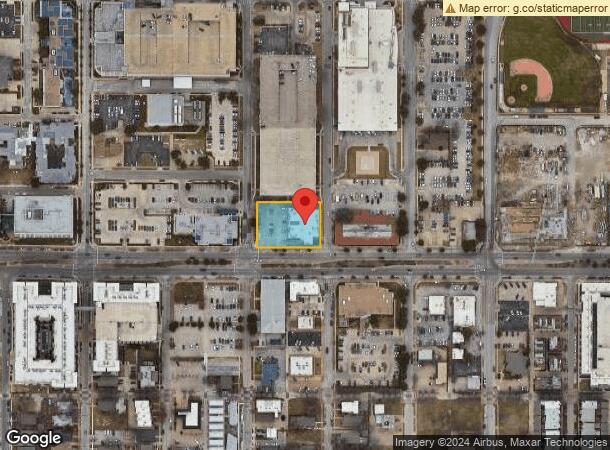  1300 W Rosedale St, Fort Worth, TX Parcel Map