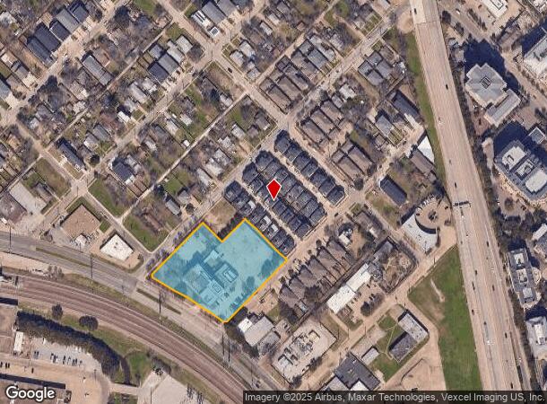  4100 Harry Hines Blvd, Dallas, TX Parcel Map