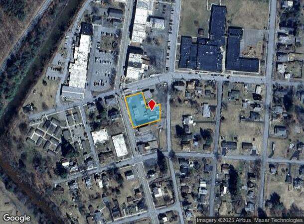 210 Main St, Blossburg, PA Parcel Map