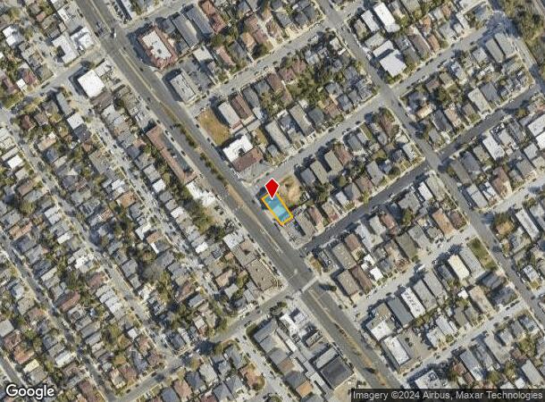  124 El Camino, San Bruno, CA Parcel Map