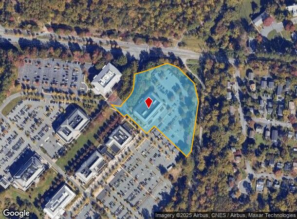 560 Ray C Hunt Dr, Charlottesville, VA Parcel Map